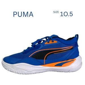 Puma Playmaker Pro Puma Royal-Vibrant Orange 377572-09 Men’s Size 10.5 NWT